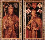 Albrecht Durer, Emperor Charlemagne and Emperor Sigismund